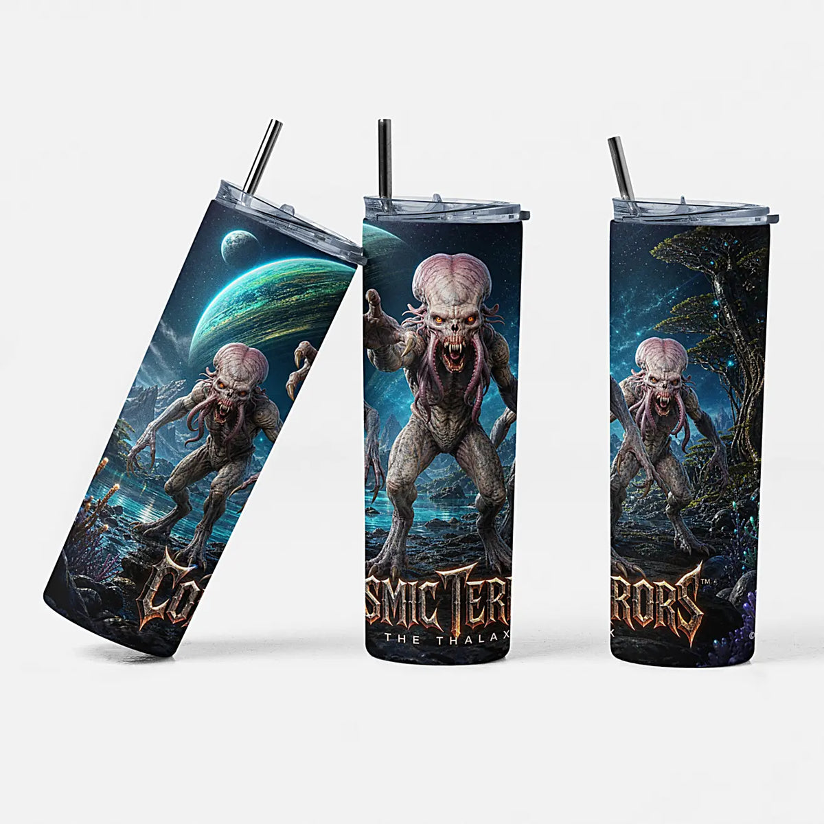 Cosmic Terrors™ - The Thalax 20oz Skinny Tumbler