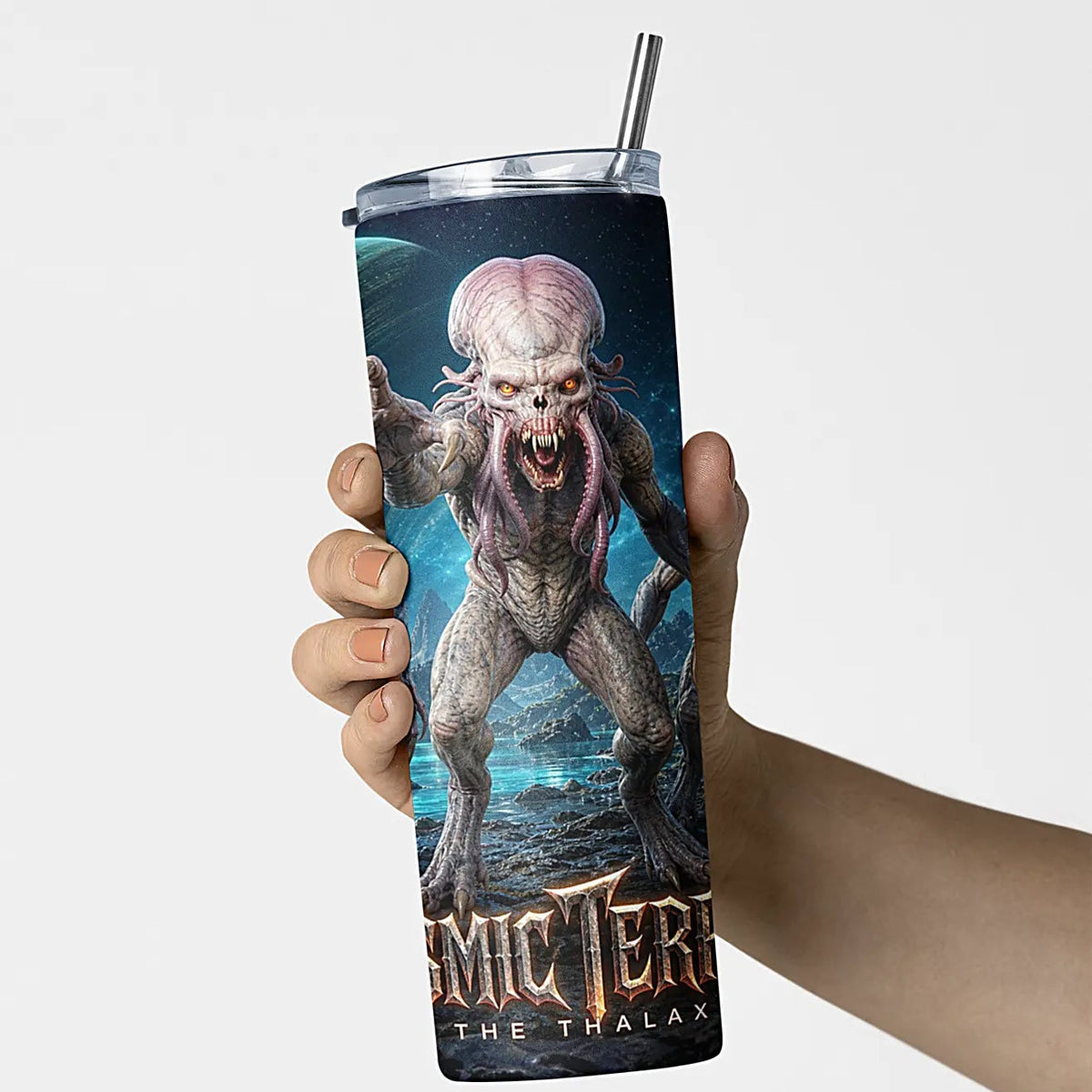 Cosmic Terrors™ - The Thalax 20oz Skinny Tumbler