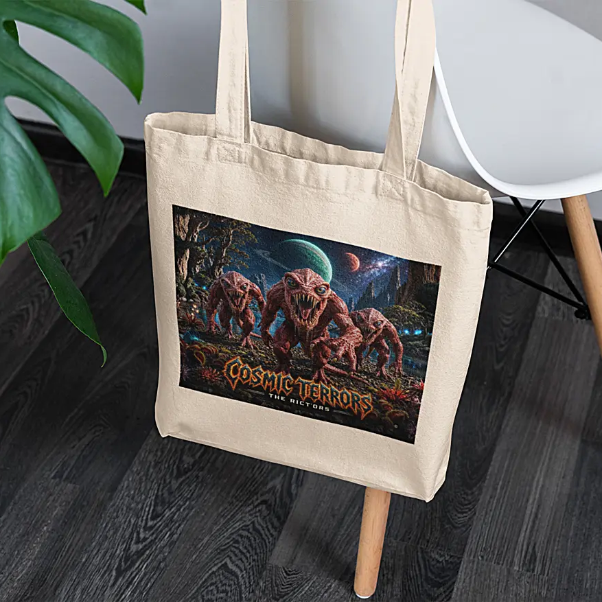 Cosmic Terrors™ - The Rict'ors Canvas Tote Bag