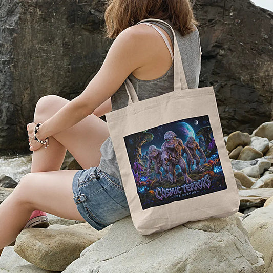 Cosmic Terrors™ - The Zergon Canvas Tote Bag