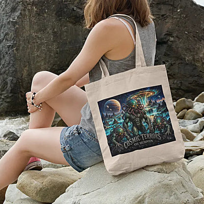 Cosmic Terrors™ - The Necrovein Canvas Tote Bag