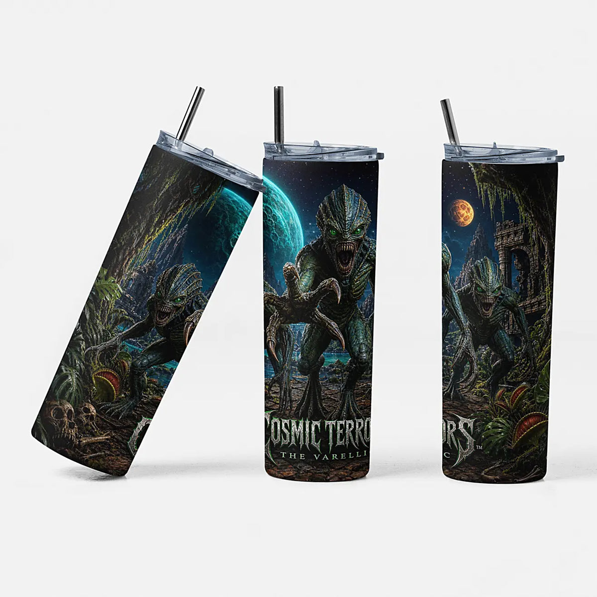 Cosmic Terrors™ - The Varellic 20oz Skinny Tumbler