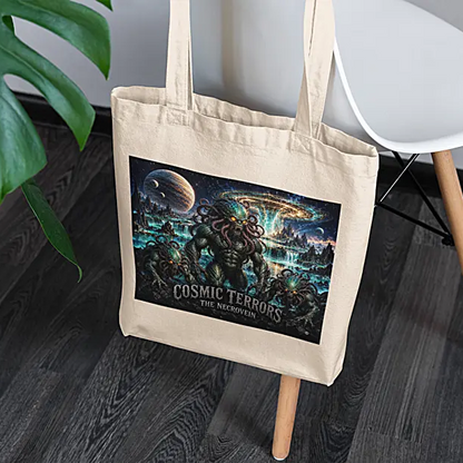 Cosmic Terrors™ - The Necrovein Canvas Tote Bag