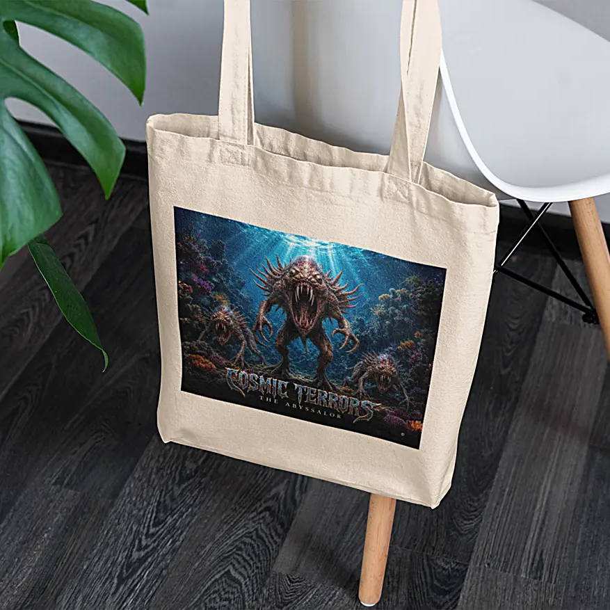 Cosmic Terrors™ - The Abyssalor Canvas Tote Bag