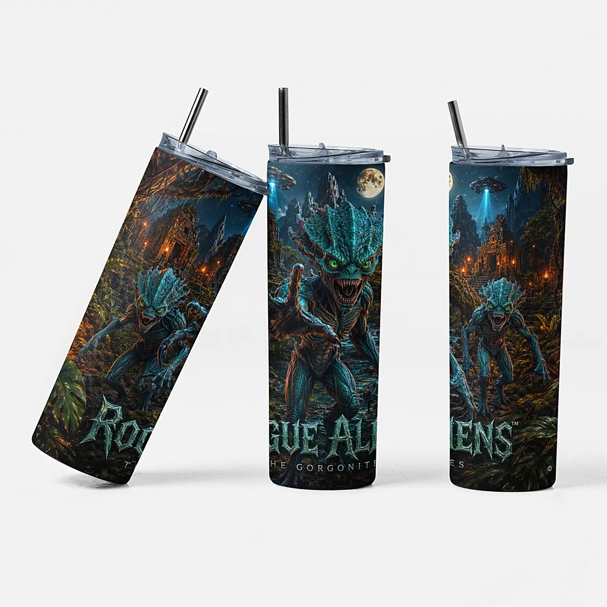 Rogue Aliens™ The Gorgonites Tumbler