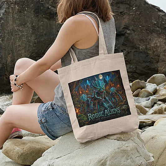 Rogue Aliens™ The Gorgonites Canvas Tote Bag