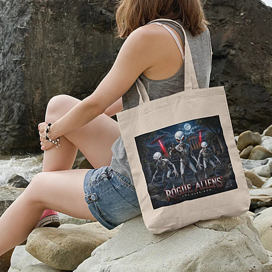 Rogue Aliens™ - The Dark'Rom Canvas Tote Bag