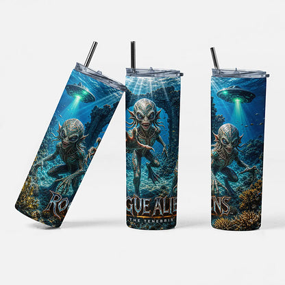 Rogue Aliens™ - The Tenebris 20oz Skinny Tumbler