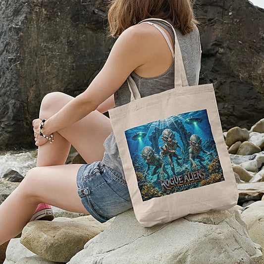 Rogue Aliens™ - The Tenebris Canvas Tote Bag