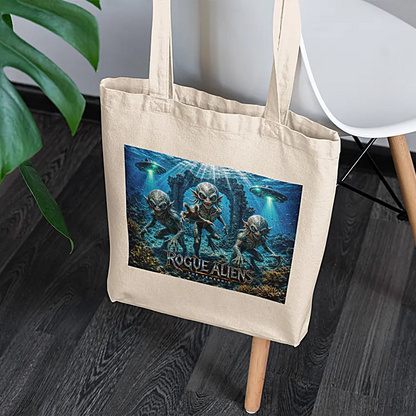Rogue Aliens™ - The Tenebris Canvas Tote Bag