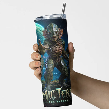 Cosmic Terrors™ - The Vaskar 20oz Skinny Tumbler