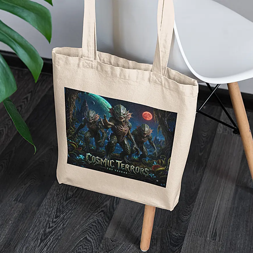 Cosmic Terrors™ - The Vaskar Canvas Tote Bag