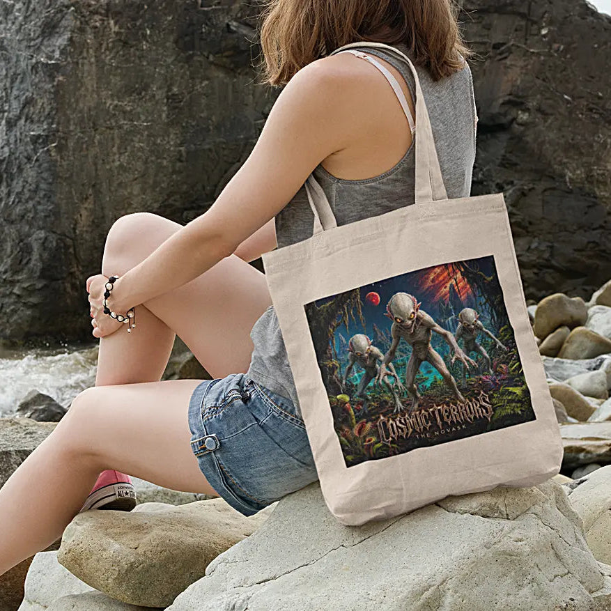 Cosmic Terrors™ - The Novask Canvas Tote Bag