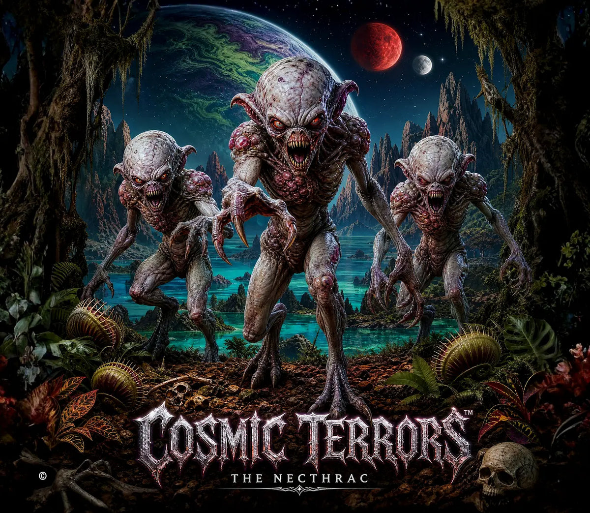 Cosmic Terrors™ - The Necthrac 20oz Skinny Tumbler