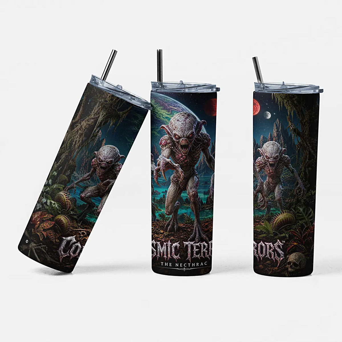 Cosmic Terrors™ - The Necthrac 20oz Skinny Tumbler