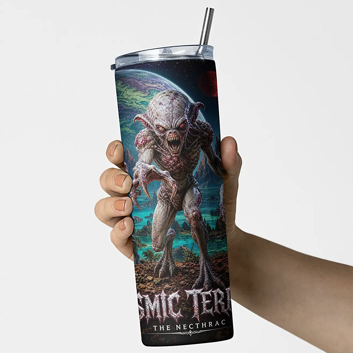 Cosmic Terrors™ - The Necthrac 20oz Skinny Tumbler