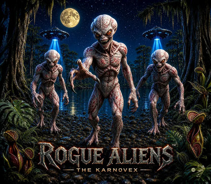 Rogue Aliens™ - The Karnovex Canvas Tote Bag