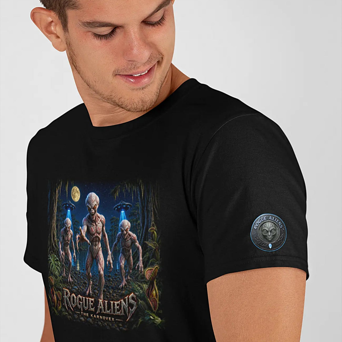 Rogue Aliens™ - The Karnovex Unisex Tee