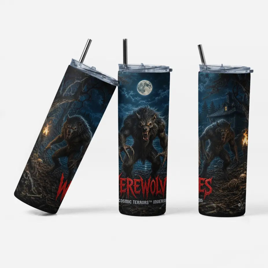 Cosmic Terrors™ Inversion - Werewolves 20oz Skinny Tumbler