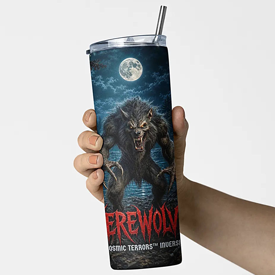 Cosmic Terrors™ Inversion - Werewolves 20oz Skinny Tumbler
