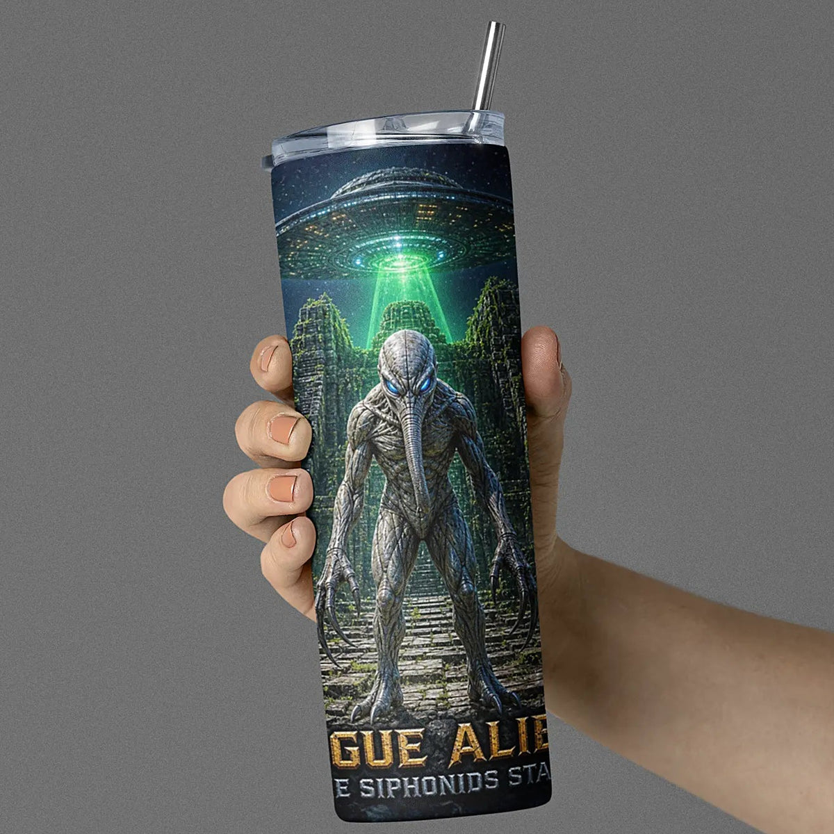 Rogue Aliens™ - The Siphonids Stalker 20oz Skinny Tumbler