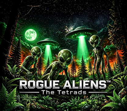 Rogue Aliens™ The Tetrads 20oz Skinny Tumbler