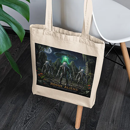 Rogue Aliens™ - The Siphonids Stalker Canvas Tote Bag