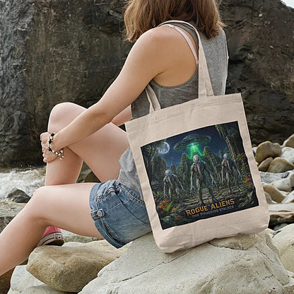 Rogue Aliens™ - The Siphonids Stalker Canvas Tote Bag