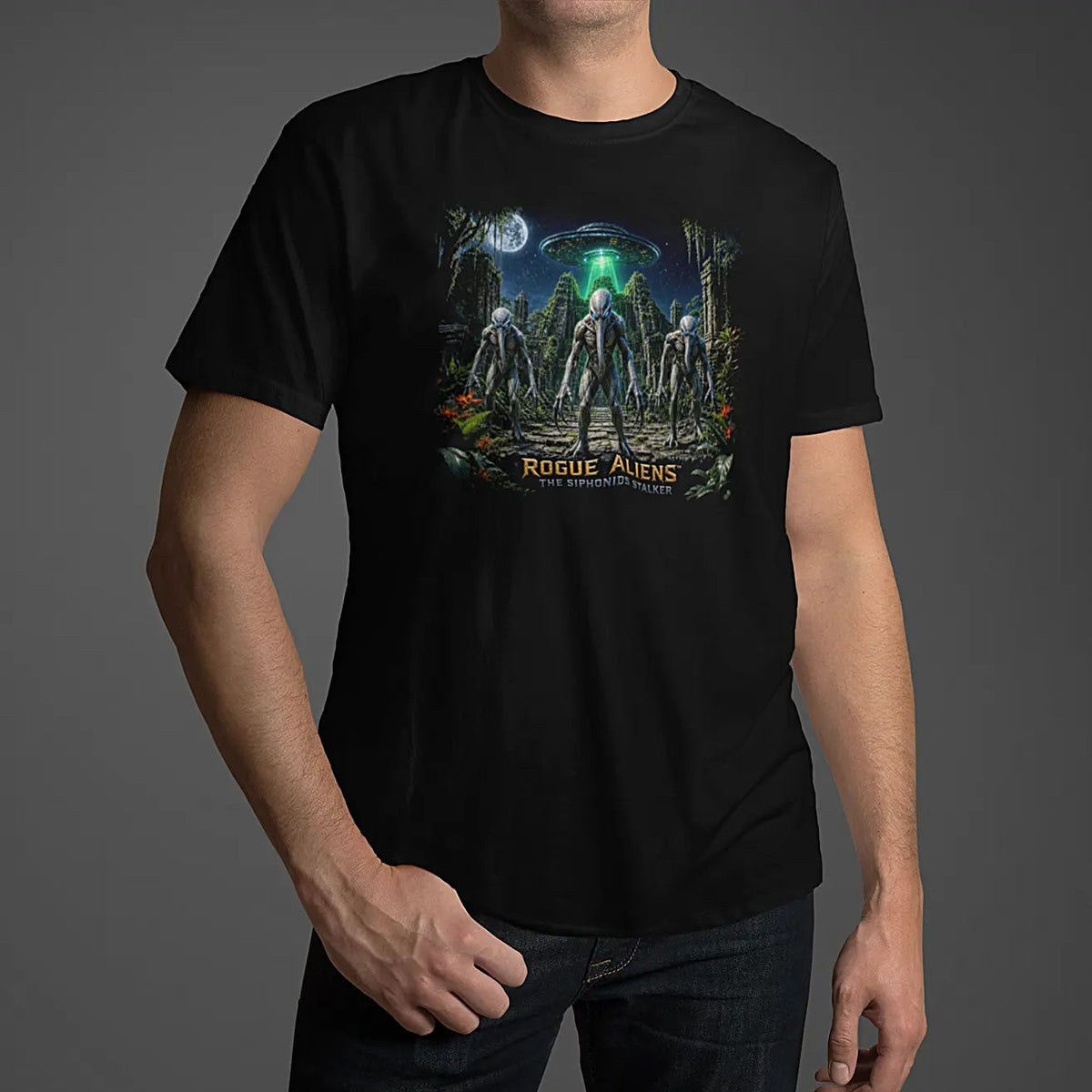 Rogue Aliens™ - The Siphonids Stalker Unisex Tee