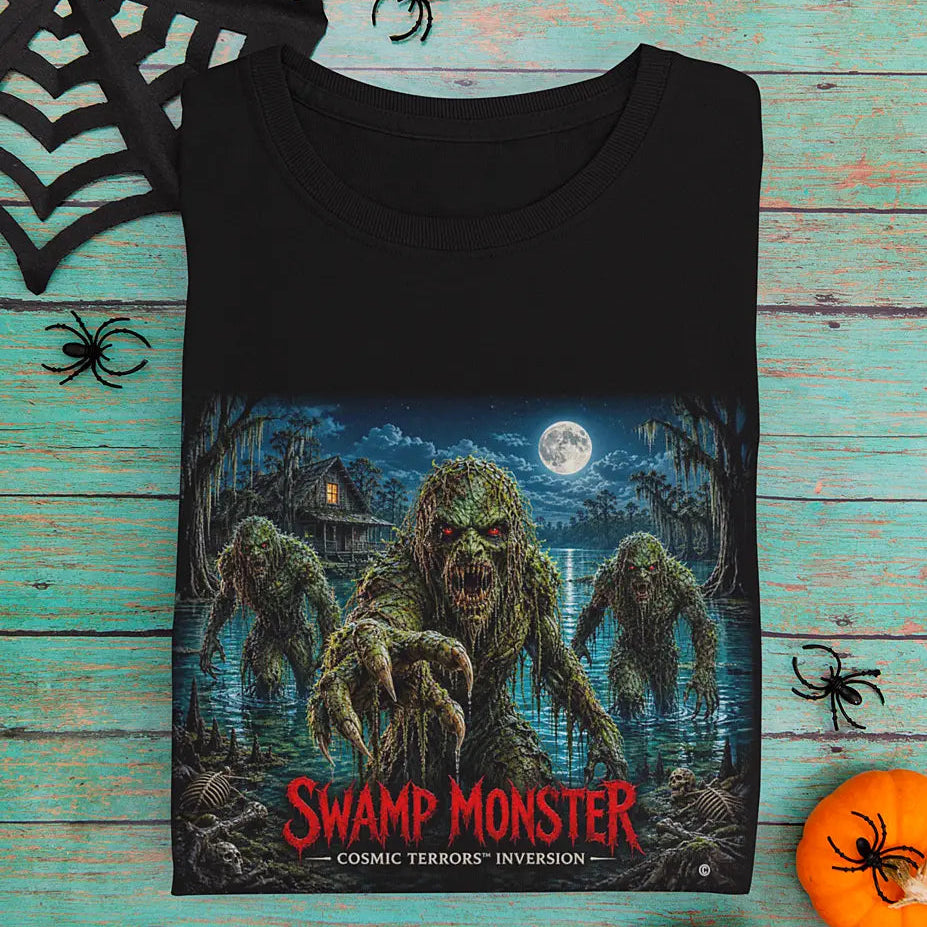 Cosmic Terrors™ Inversion - Swamp Monster Unisex Tee