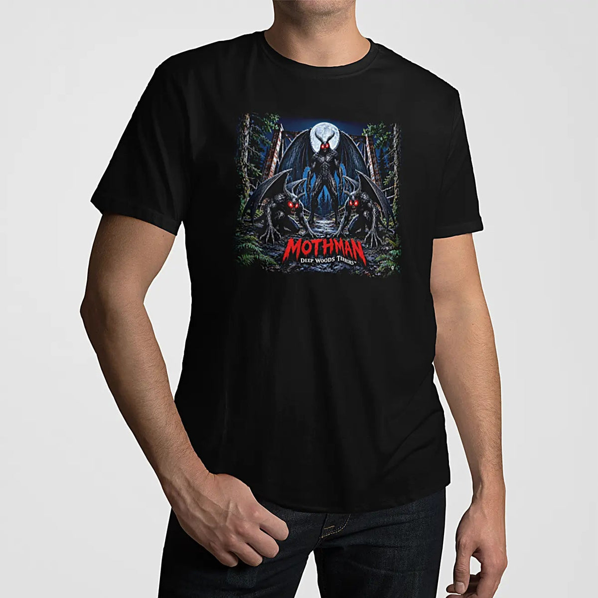 Deep Woods Terrors™ - The Mothman Unisex Tee