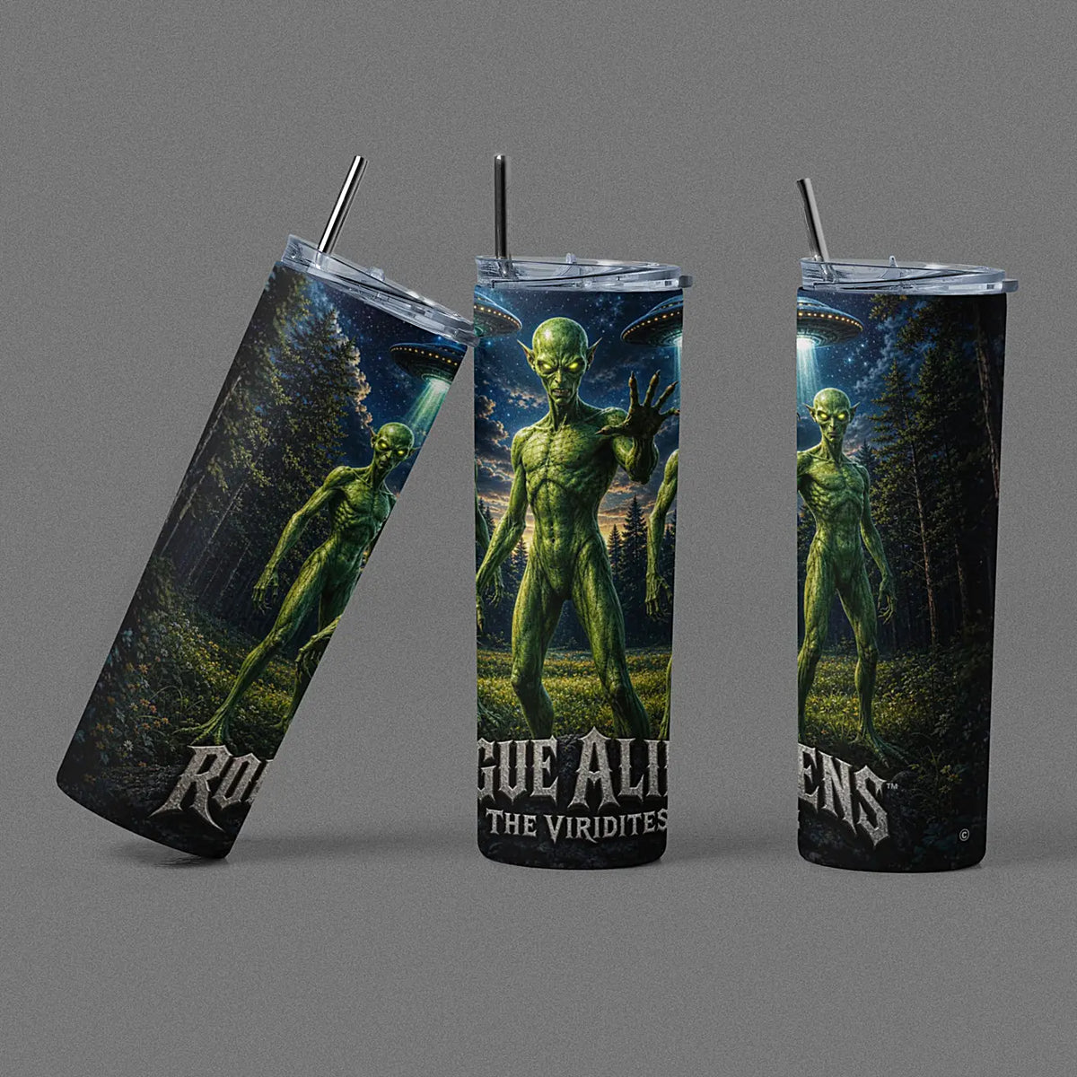 Rogue Aliens™ The Viridites 20oz Skinny Tumbler
