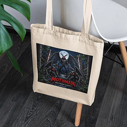 Deep Woods Terrors™ - The Mothman Canvas Tote Bag