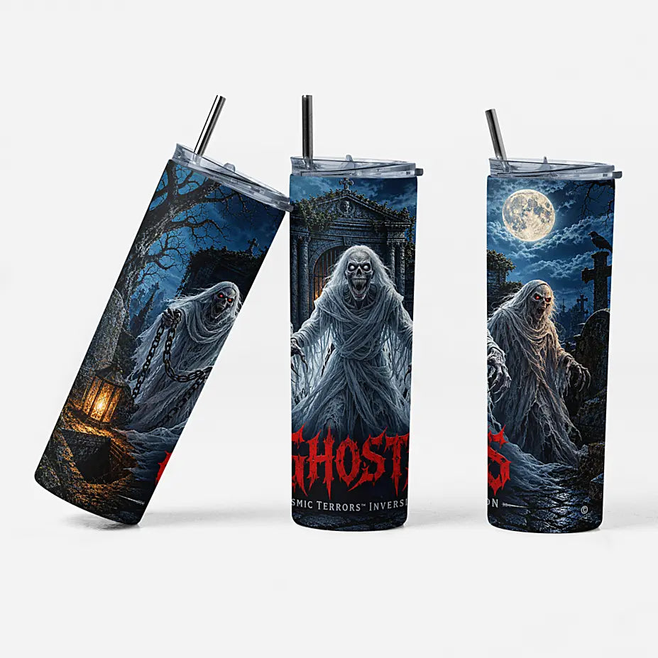 Cosmic Terrors™ Inversion - Ghosts 20oz Skinny Tumbler