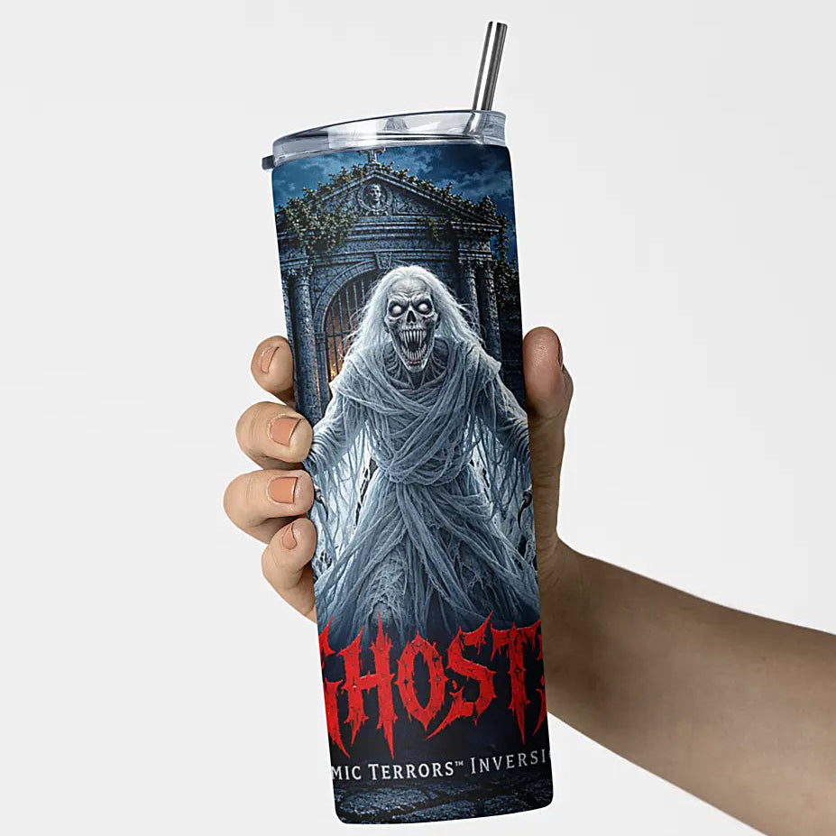 Cosmic Terrors™ Inversion - Ghosts 20oz Skinny Tumbler