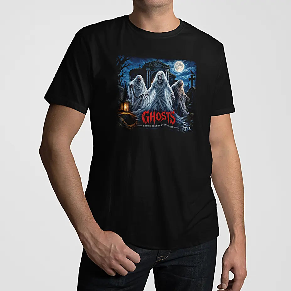 Cosmic Terrors™ Inversion - Ghosts Unisex Tee