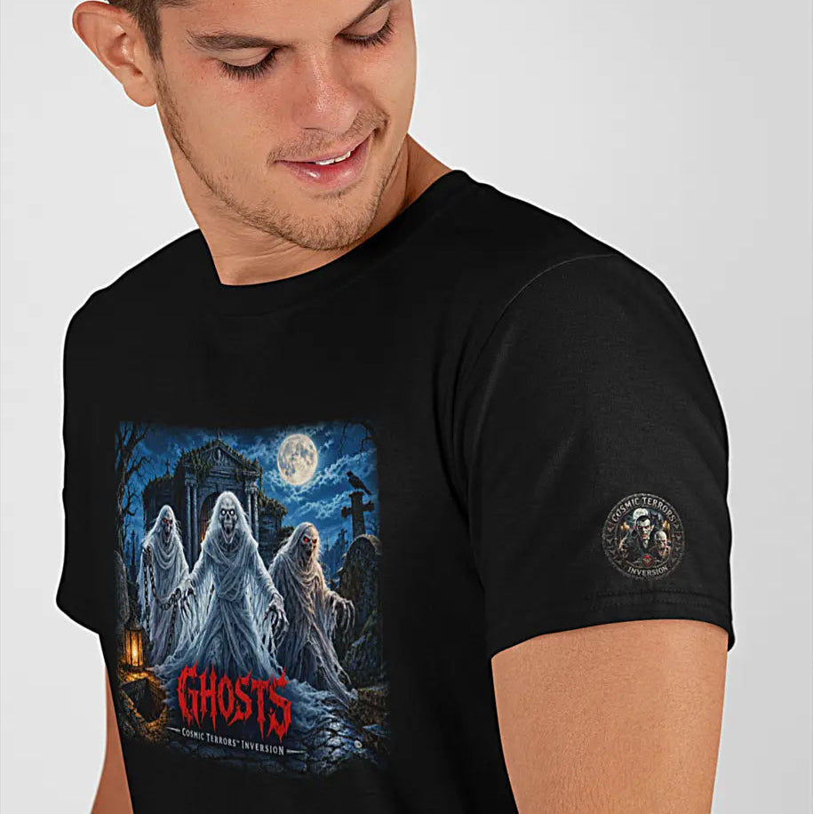 Cosmic Terrors™ Inversion - Ghosts Unisex Tee