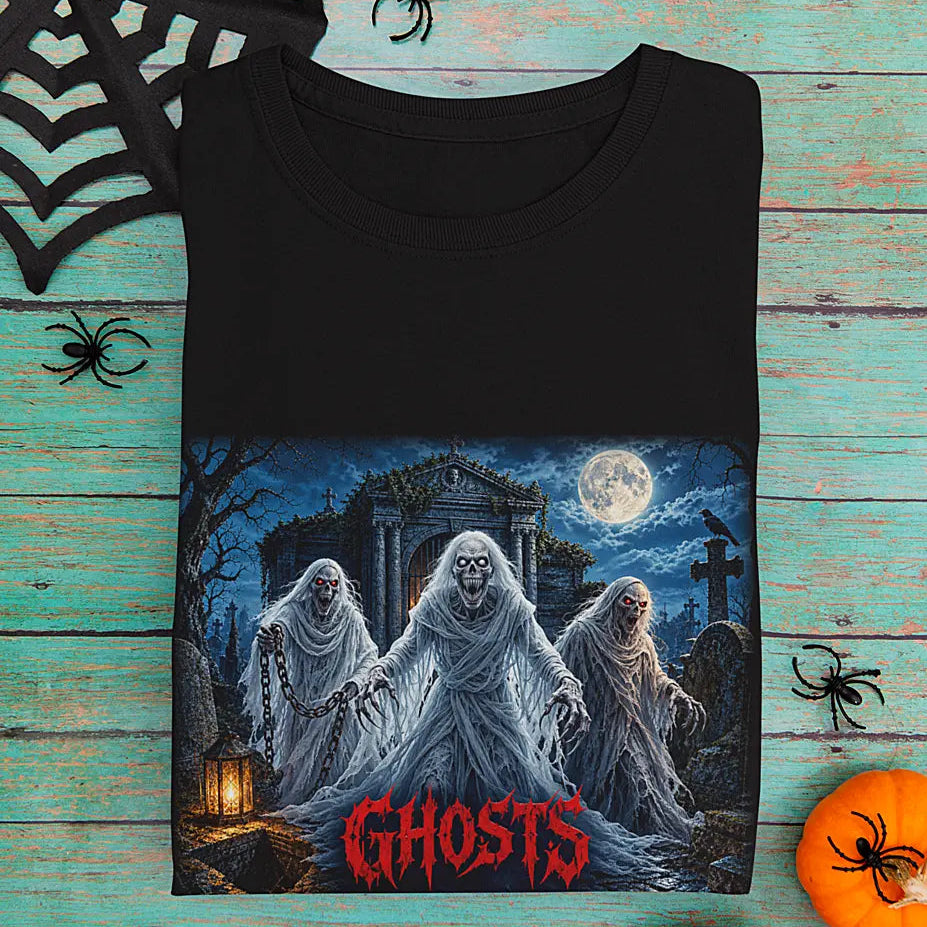 Cosmic Terrors™ Inversion - Ghosts Unisex Tee