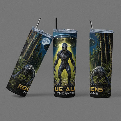 Rogue Aliens™ - The Thorvexians 20oz Skinny Tumbler
