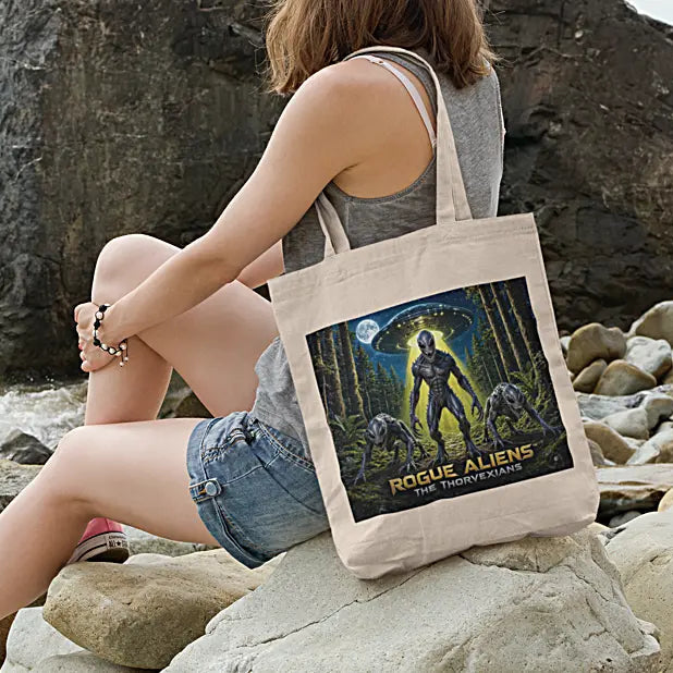Rogue Aliens™ - The Thorvexians Canvas Tote Bag