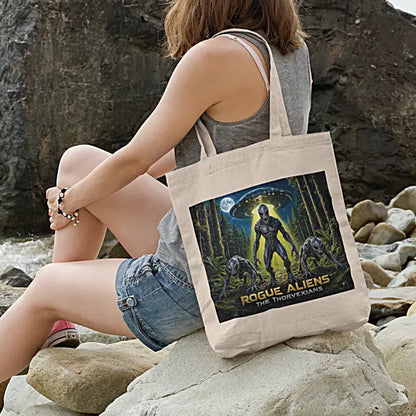 Rogue Aliens™ - The Thorvexians Canvas Tote Bag