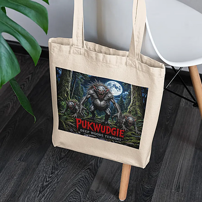 Deep Woods Terrors™ - Pukwudgie Canvas Tote Bag