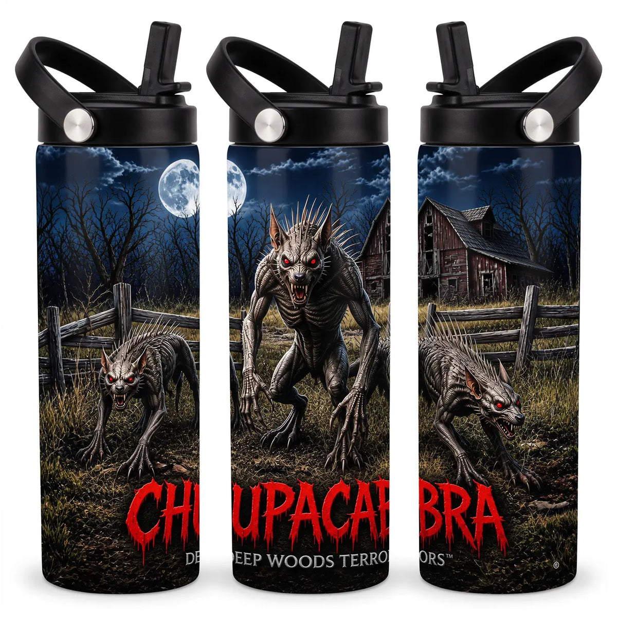 Deep Woods Terrors™ - Chupacabra 20oz Skinny Tumbler