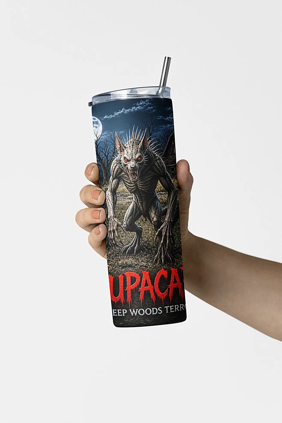 Deep Woods Terrors™ - Chupacabra 20oz Skinny Tumbler