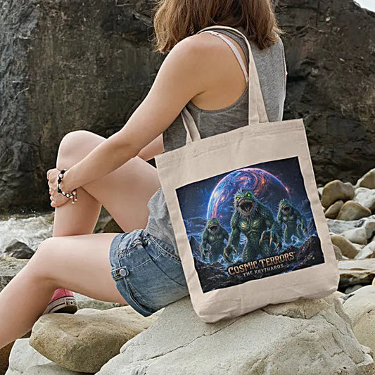 Cosmic Terrors™ - The Krytharos Canvas Tote Bag