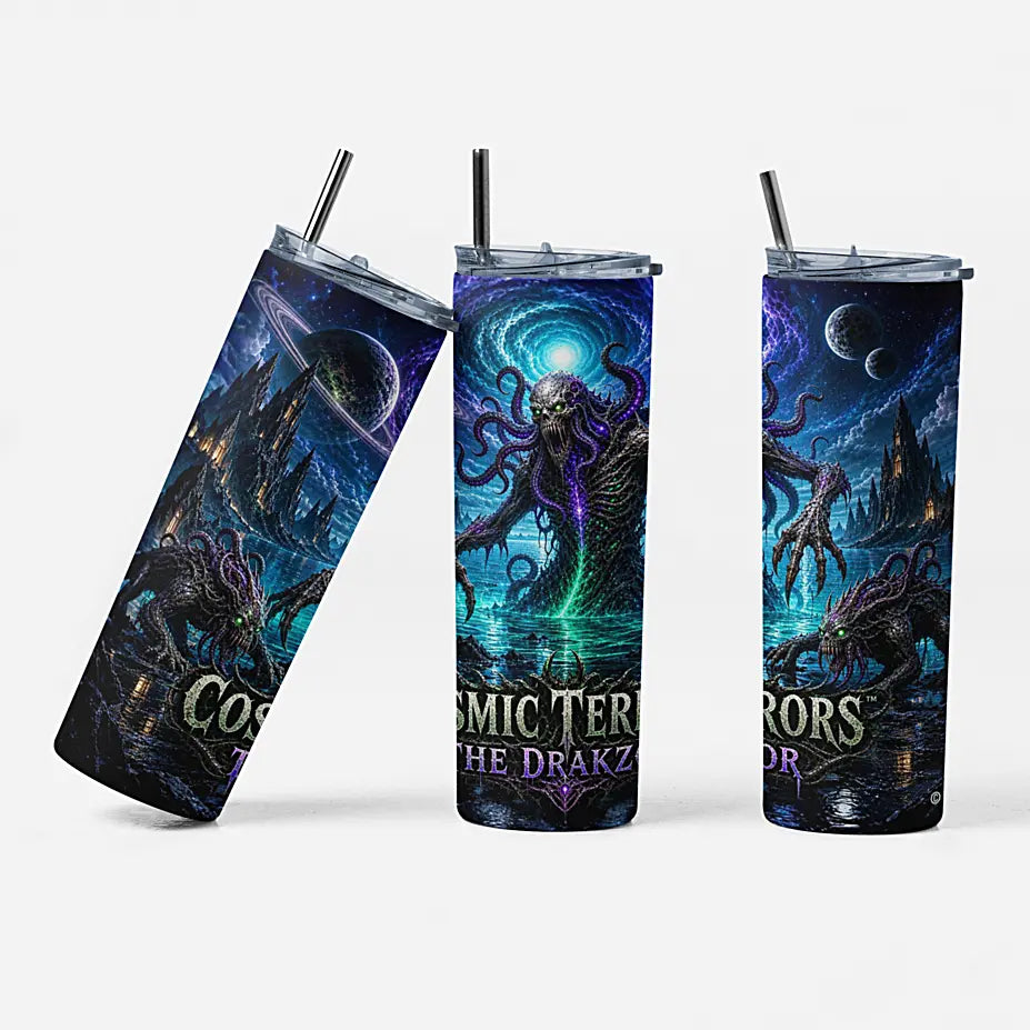 Cosmic Terrors™ - The Drakzor 20oz Skinny Tumbler
