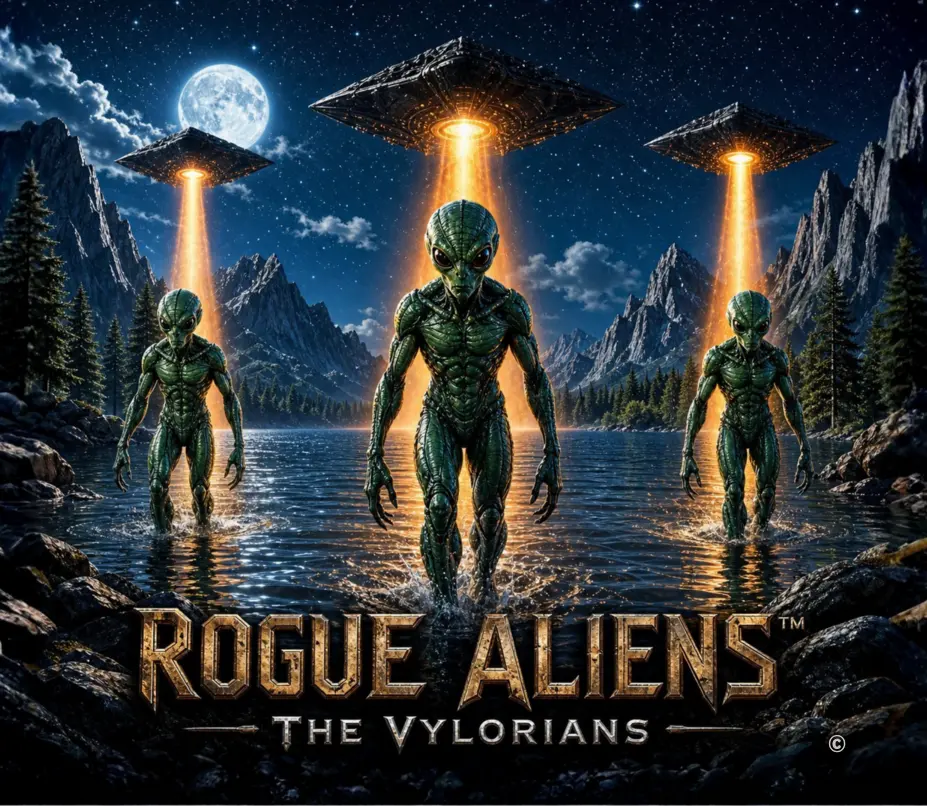 Rogue Aliens™ - The Vylorians 20oz Skinny Tumbler