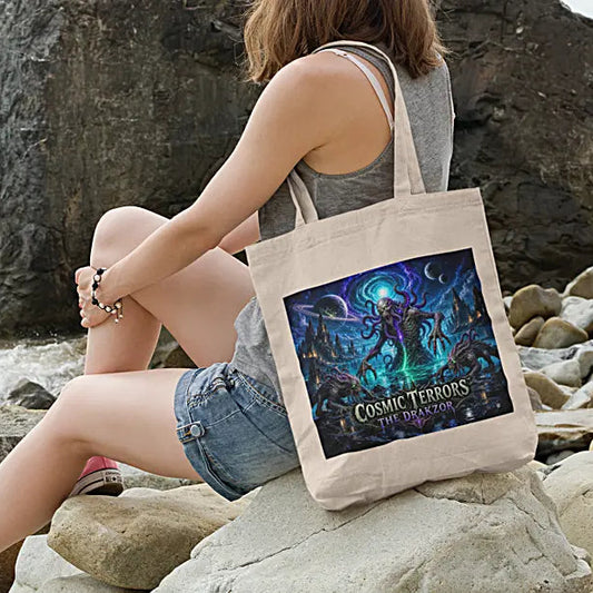Cosmic Terrors™ - The Drakzor Canvas Tote Bag