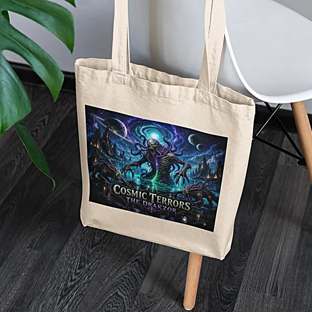 Cosmic Terrors™ - The Drakzor Canvas Tote Bag