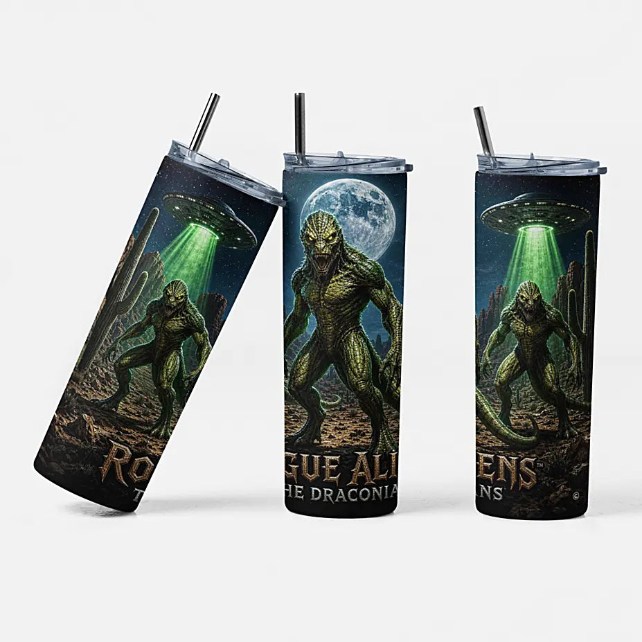 Rogue Aliens™ - The Draconians 20oz Skinny Tumbler